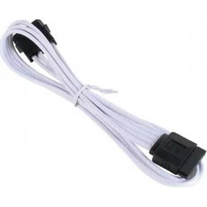Image of BitFenix Alchemy Molex to SATA adapter 45cm Sleeved white / black