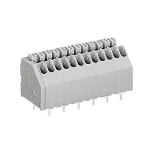 Image of Wago 250-410. Tb, Wire To Brd, 10Pos, 20Awg