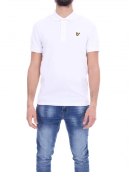 Image of lyle & scott vintage Short sleeves Men White cotone strech