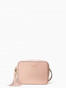Image of Kate Spade New York Kingston drive arla crossbody tassle White
