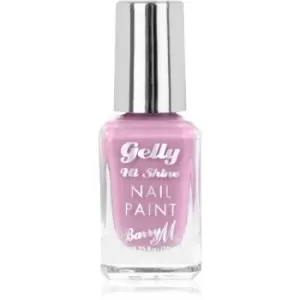 Image of Barry M Gelly Hi Shine Nail Polish Shade Peony 10 ml