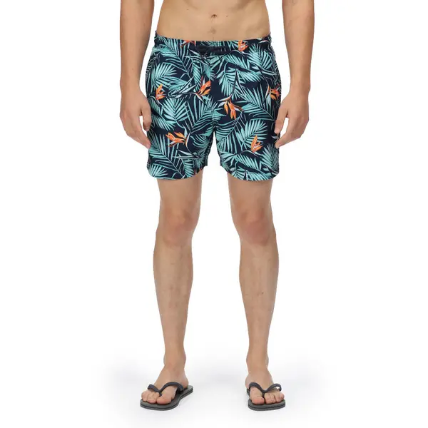 Image of Regatta Mens Loras Adjustable Wicking Summer Swimming Shorts 3XL- Waist 46-48', (117-122cm)