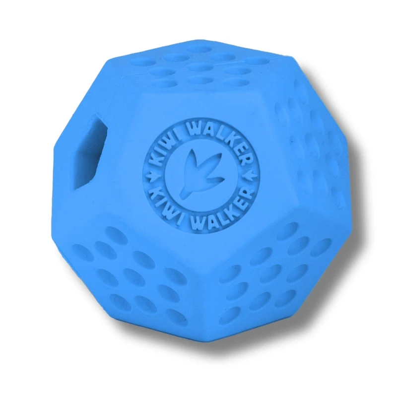 Image of Kiwi Walker Dodecaball Dog Toy Blue unisex One Size