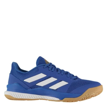 Image of adidas Stabil Bounce Mens Squash Shoes - Blue/White