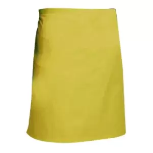 Image of Dennys Multicoloured Catering Waist Apron 28x36ins (One Size) (Sunflower)