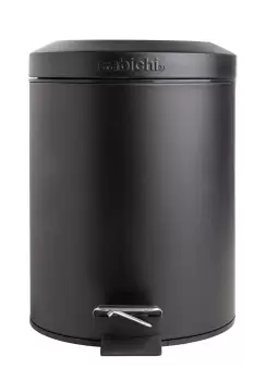 Image of Sabichi 5 Litre Soft Close Pedal Bin - Black - Plastic/Steel