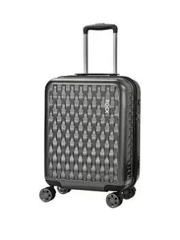 Image of Rock Luggage Allure VO75702 8 Wheel Carry On Charcoal Suitcase