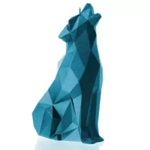 Image of Wolf Candle &ndash; Metallic Blue