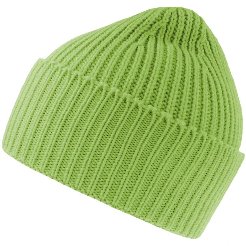 Image of Atlantis Atlantis Men Oak Chunky Knit Beanie in Bright Green Bright Green One Size Male 5063527805263