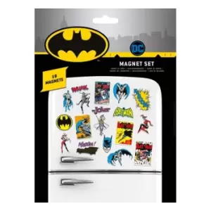 Image of DC Comics Fridge Magnets Batman Retro
