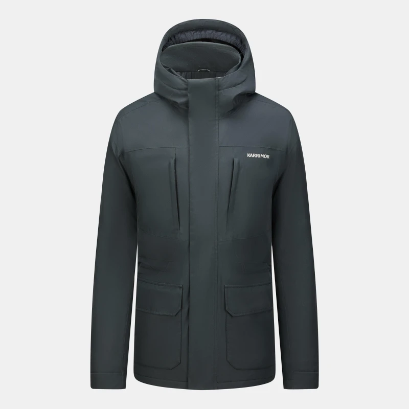 Image of Karrimor Mens Tundra Waterproof THERMOLITE Insulated Parka Black male S