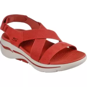 Image of Skechers Womens Go Walk Arch Fit Treasured Strappy Sandals UK Size 7 (EU 40)