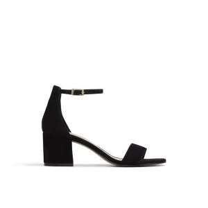 Image of Aldo Villarosa Low Block Heel Sandal Black
