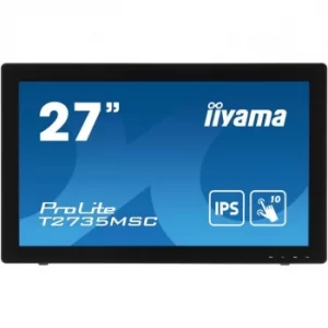 Image of iiyama ProLite 27" T2735MSC Full HD IPS Touch Screen LED Monitor