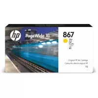 Image of HP 867 PageWide XL Yellow Ink Cartridge