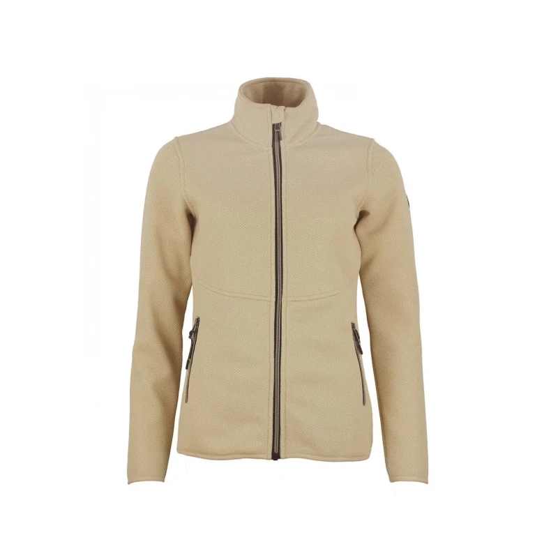 Image of Womens fleece Peak Mountain Acapri Beige Female M