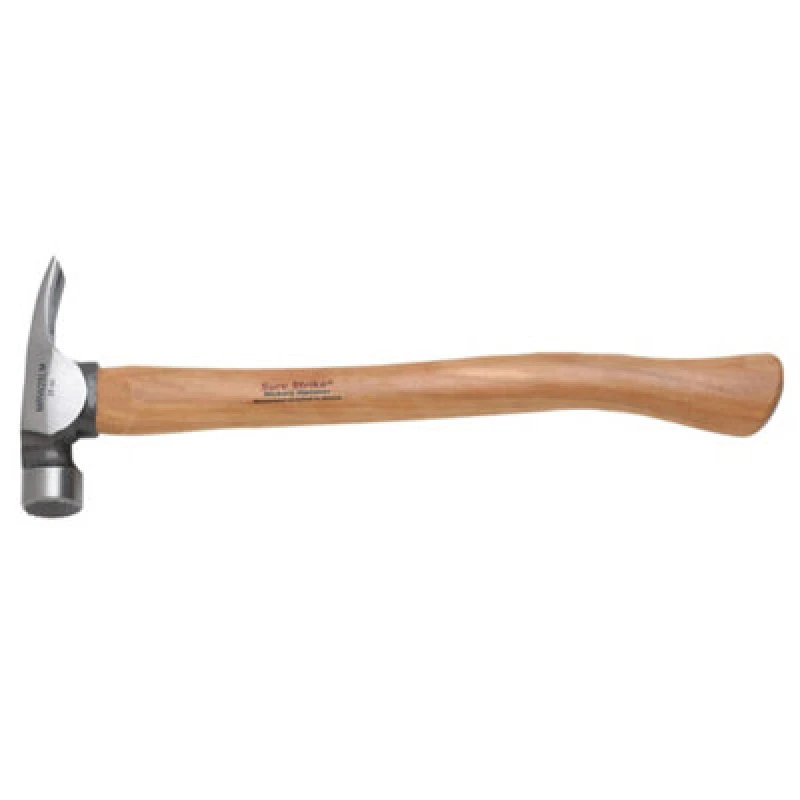 Image of Draper 24089 Estwing Emrw25Lm Sure Strike Milled Face Curved Claw Framing Hammer, 25Oz/708G
