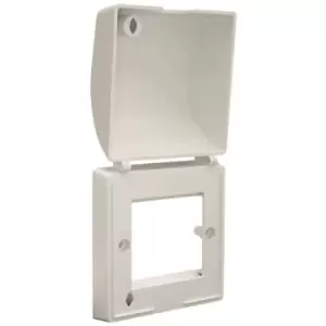 Image of TUK ltd KPJ2NT Tamperproof Locking Faceplate