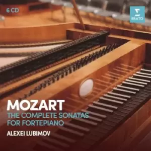 Image of Mozart The Complete Sonatas for Fortepiano by Wolfgang Amadeus Mozart CD Album
