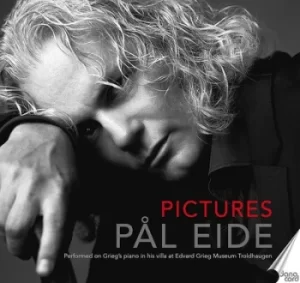 Image of Pål Eide Pictures Performed On Griegs Piano in His Villa at Edvard Greig Museum by Edvard Grieg CD Album