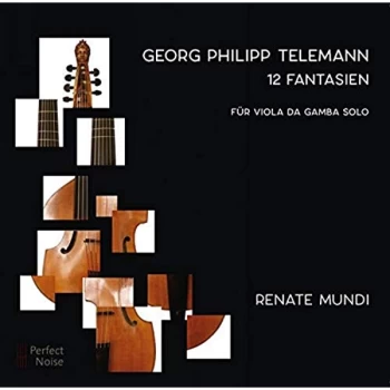 Image of Renate Mundi - Georg Philipp Telemann: 12 Fantasien F&uuml;r Viola Da Gamba Solo CD