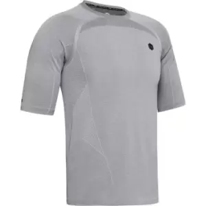 Image of Under Armour Rush Seamless T-Shirt Mens - Grey