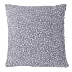 Image of Leo Animal Print Cushion Silver / 45 x 45cm / Polyester Filled