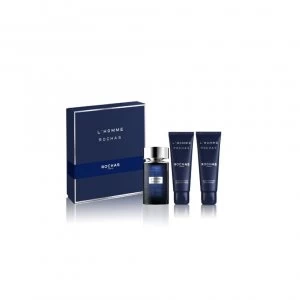 Image of Rochas LHomme De Rochas Eau de Toilette 100ml Set 3 Pieces 2020