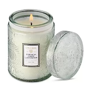 Image of Voluspa French Cade Lavender Small Jar Candle 5.5 oz