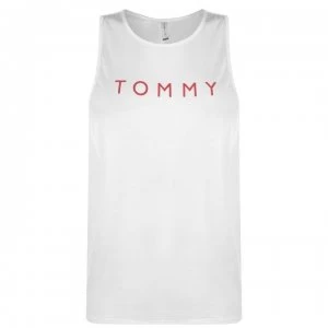 Image of Tommy Bodywear Wrap Tank Top - 141 WHITE