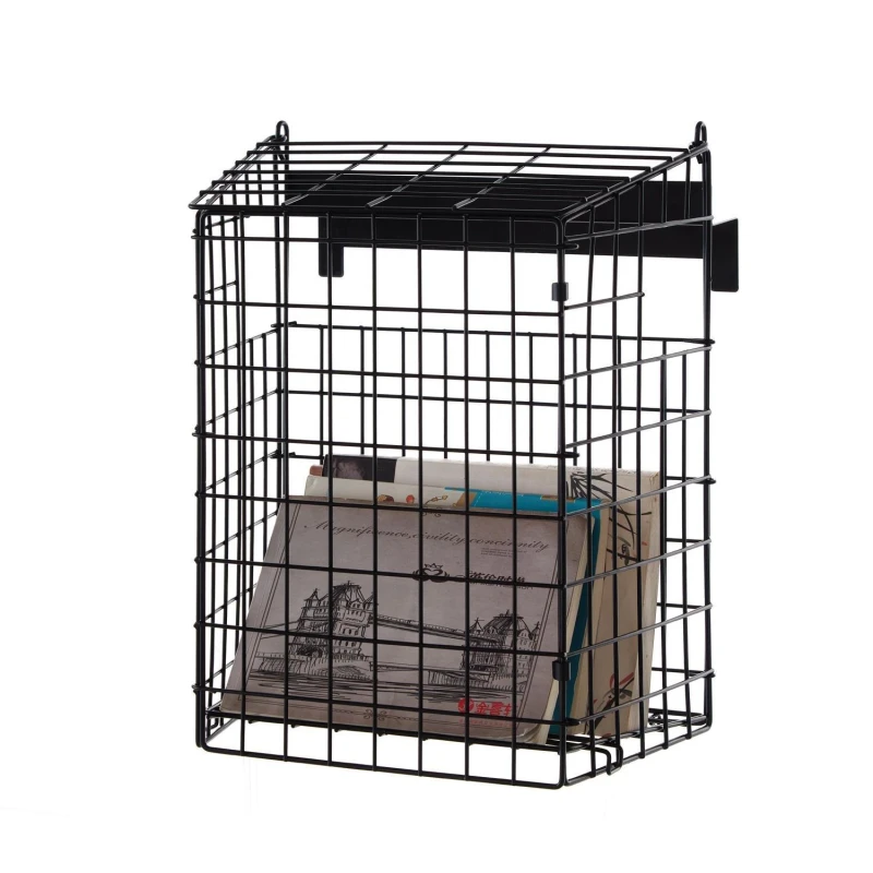 Image of House of Home Large Black Letterbox Cage Black unisex One Size