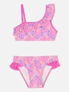 Image of Accessorize Girls Ditsy Print Bikini - Multi, Size Age: 5-6 Years, Women