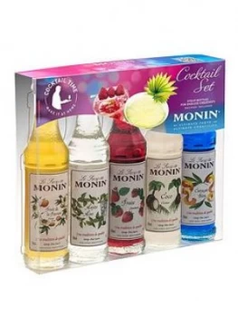 Image of Monin Syrups Set Of 5 Cocktail Flavours