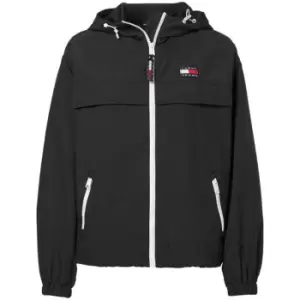Image of Tommy Jeans Chicago Windbreaker Jacket - Black