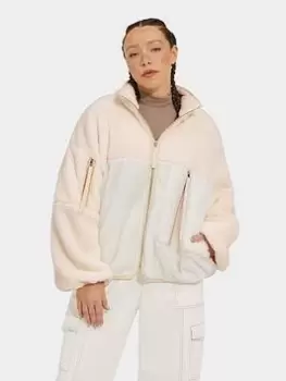 Image of UGG Ugg Marlene Sherpa Jacket Ii, Cream, Size S, Women