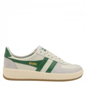 Image of Gola Grandslam 78 Mens Trainers - Wht/Green/Gum