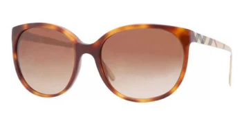 Image of Burberry BE4146 Sunglasses Havana 340713 55mm