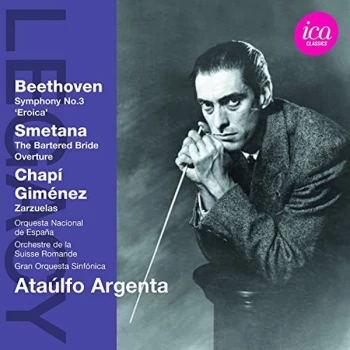 Image of Ata&uacute;lfo Argenta - Beethoven: Symphony No. 3, 'Eroica'/... CD