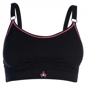 Image of IFlow Sports Bra Ladies - Black/Purple