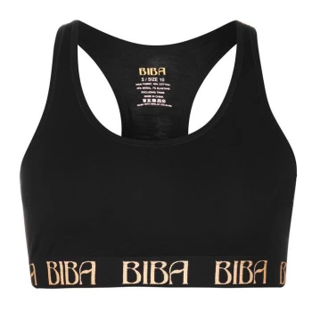 Image of Biba Soft Cotton Bra - Black