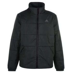 Image of adidas Padded Jacket Mens - DkGreen