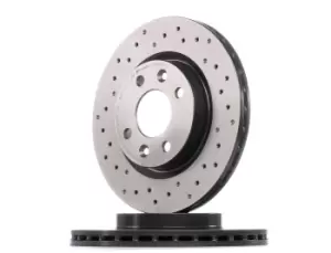 Image of BREMBO Brake disc RENAULT,NISSAN,DACIA 09.5802.2X 6001548578,8200171765,8671005976 Brake rotor,Brake discs,Brake rotors 8671013532,8671016876