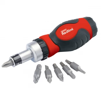 Image of Draper 6 Piece Soft Grip Ratchet Driver