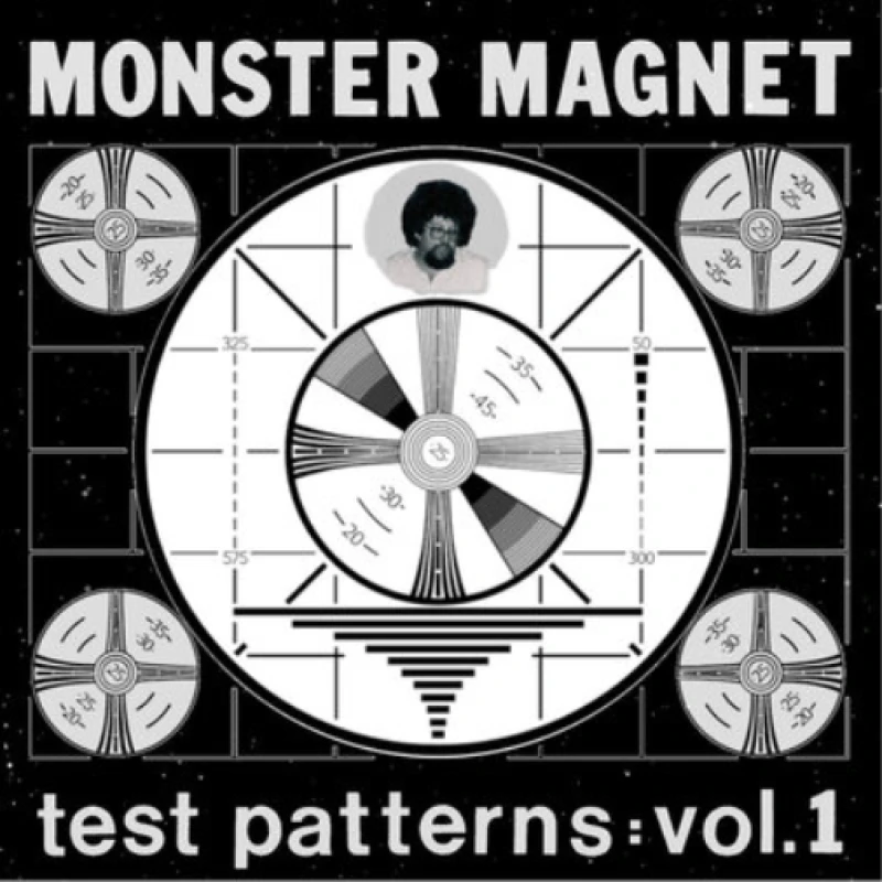 Image of Monster Magnet Test patterns Vol.1 LP Black Onesize Unisex