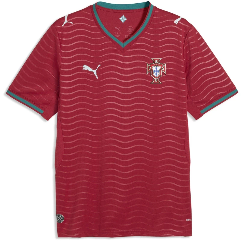 Image of Puma PUMA Portugal Home Shirt 2026 Adults Red/Green male XL