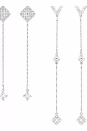 Image of Ladies Swarovski Jewellery Grapefruit Set of 2 Earrings 5385655