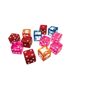 Image of Kitten D6 Dice Set