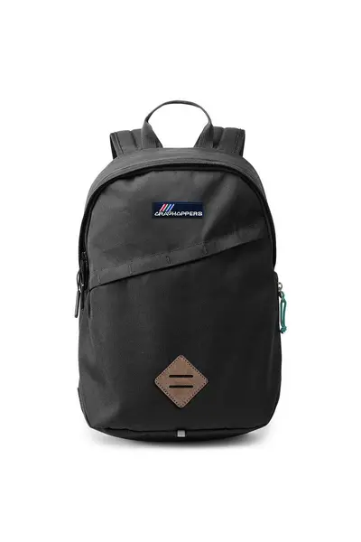 Image of Craghoppers '22L Kiwi Classic' Recycled EcoShield Rolltop Backpack Black