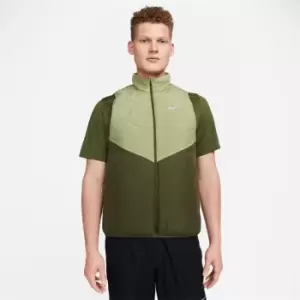 Image of Nike Therma-FIT Repel Mens Synthetic-Fill Running Vest - Green
