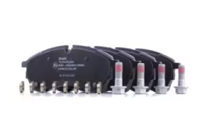 Image of DELPHI Brake pad set VW,MAN LP3410 2N0698151,65508206000,2N0698151